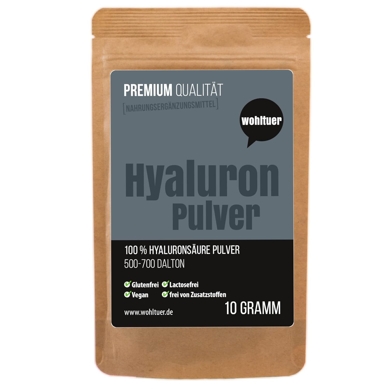 Wohltuer Premium Hyaluron Pulver 10g