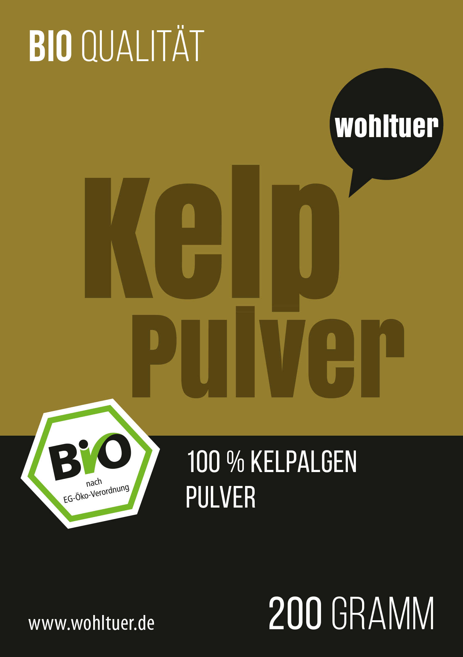 Bio Kelp Pulver 200g